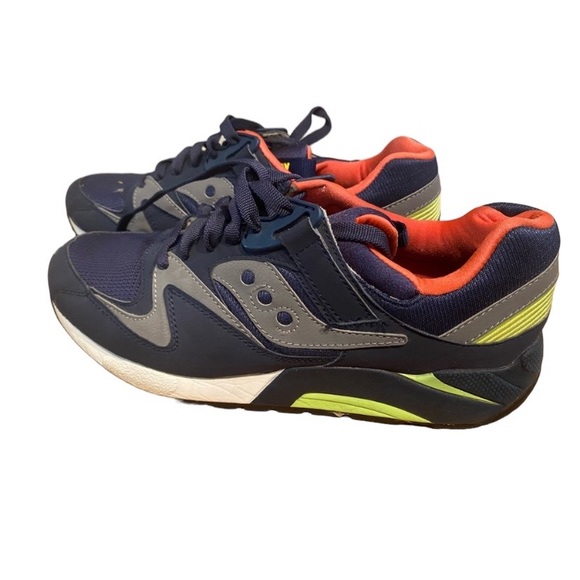 Shoes Saucony Saucony Grid 9000 Navy Grey Red Saucony Shoes
